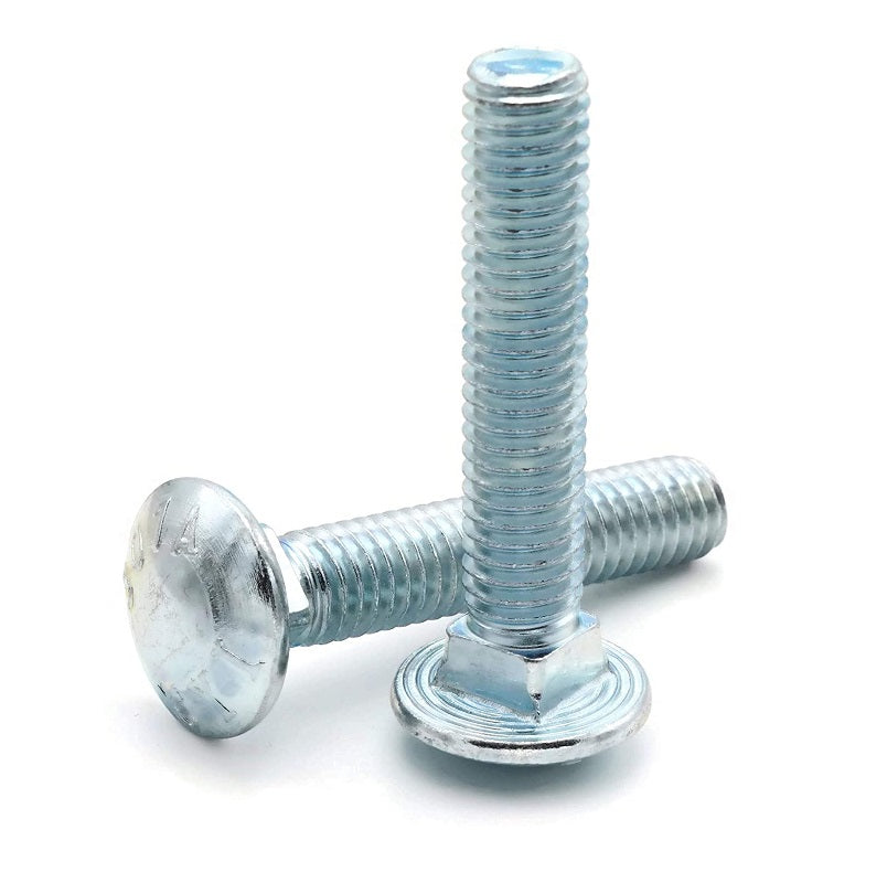 BOLT 5/16-18X4-1/2 CARRIAGE GR2 ZINC CGES0310450CZ / 21271
