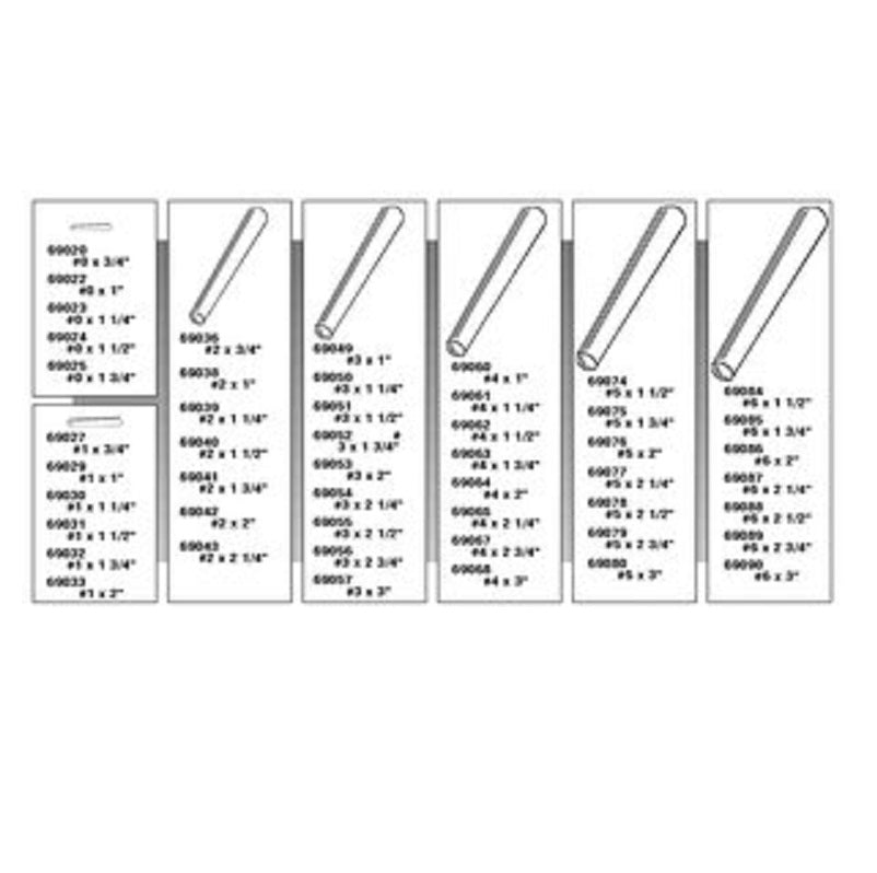 Taper Pin Inch Steel Assortment