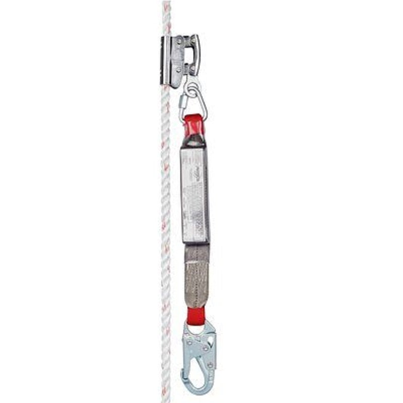 Protecta PRO Rope Adjuster with Lanyard Manual with 2' Shock Absorbing Lanyard for Use on 5/8" Rope Lifeline