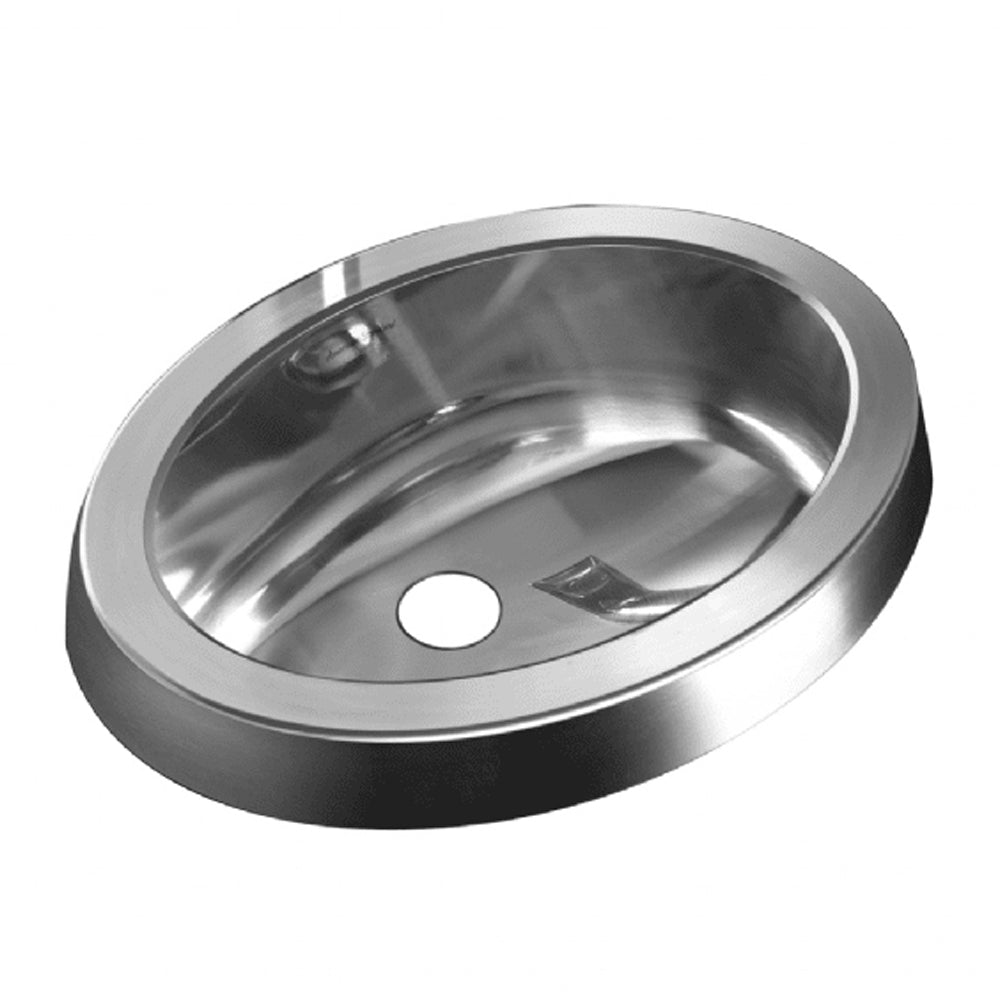SINK 15X19 OVAL NHL SGL BWL SS 13SR.151900.073 18GA