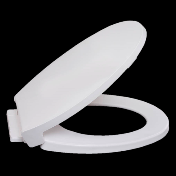 SEAT 1400SC-106-A BON RND CLOSED FRONT W/COVER PLASTIC