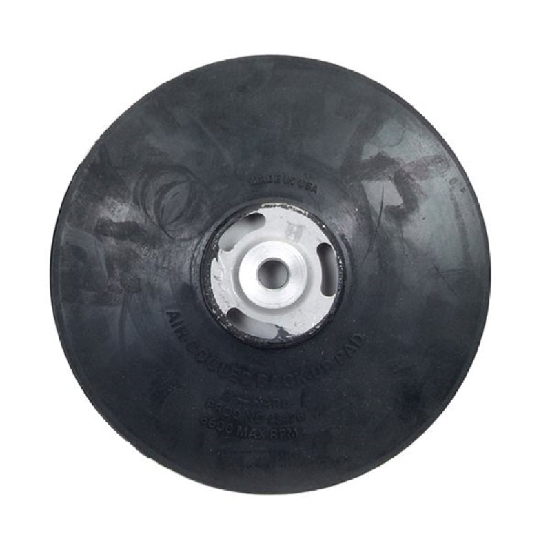 Back-Up Pad 4-1/2" Medium Rubber Air Cooled Standard