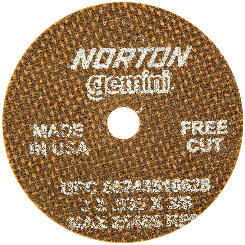 Cut-Off Wheel 3"X.035"X3/8" Type 1 Gemini Free Cut