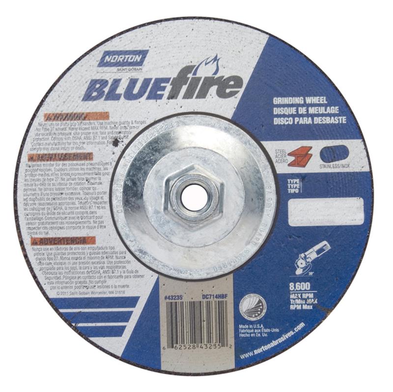 WHEEL 7X1/4X5/8-11 CHARGER 43235 - TYPE 27 EZ