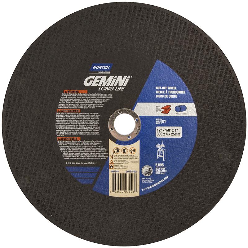 WHEEL 12X1/8X1 A24R14BN GEMINI 07548 - 6-120-145