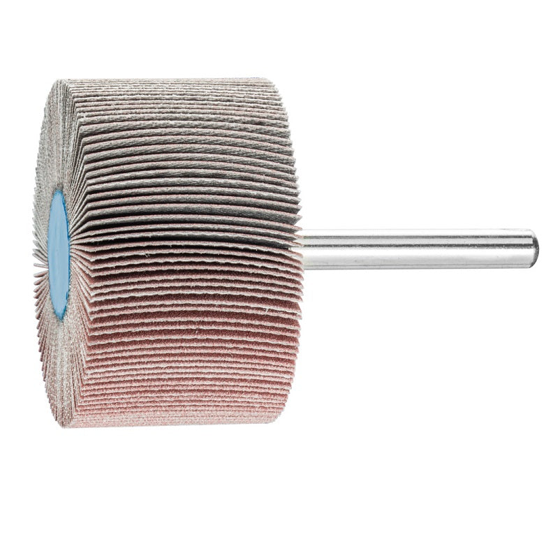 Flap Wheel 2"X1"X1/4" Shank Mounted 80 Grit Aluminum Oxide