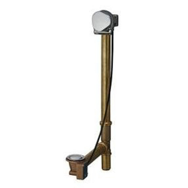 Water & Overflow Cascading Drain Assembly in Chrome