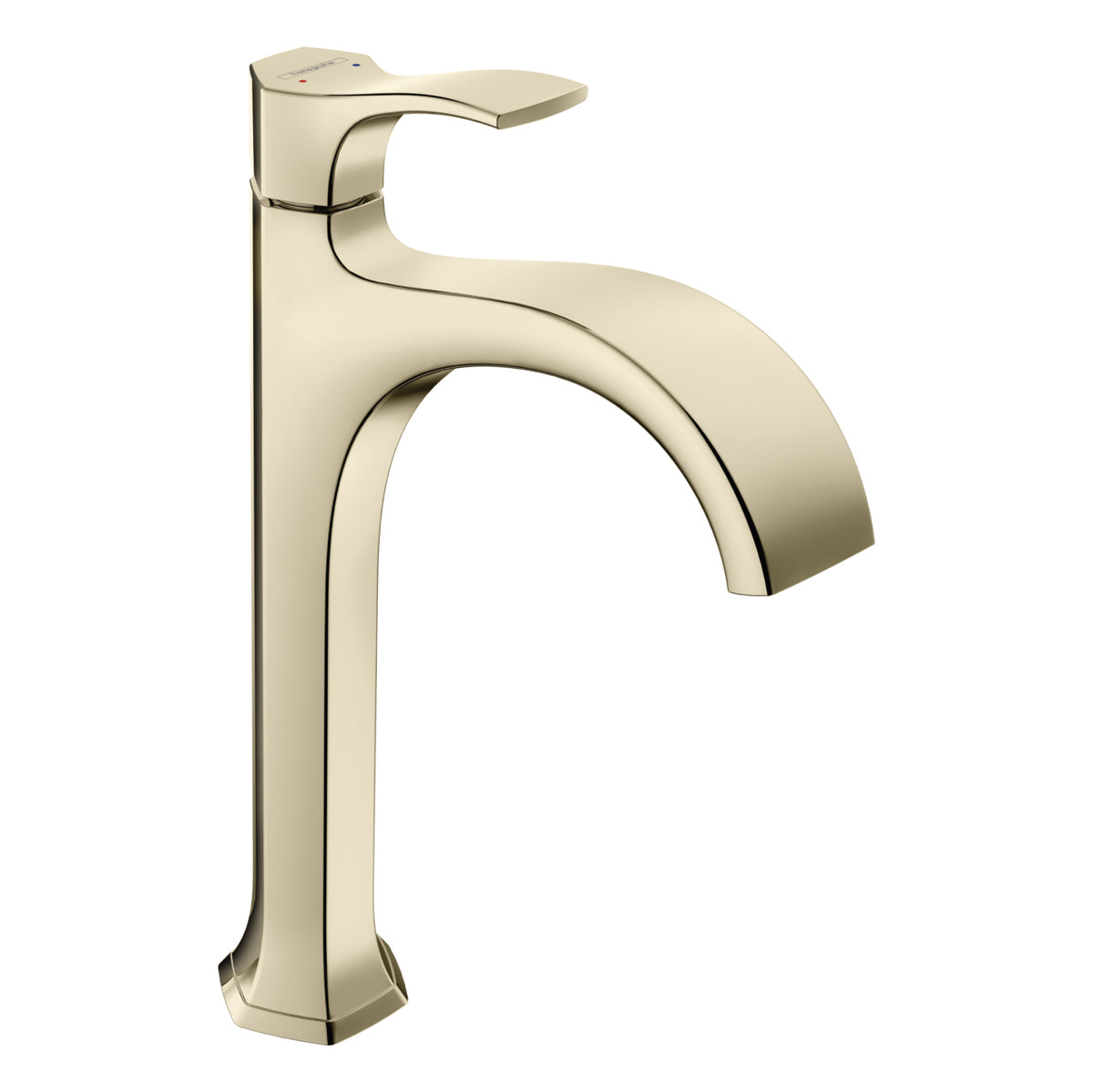 Locarno Single Hole Vessel Lav Faucet in Pol. Nickel, 1.2gpm