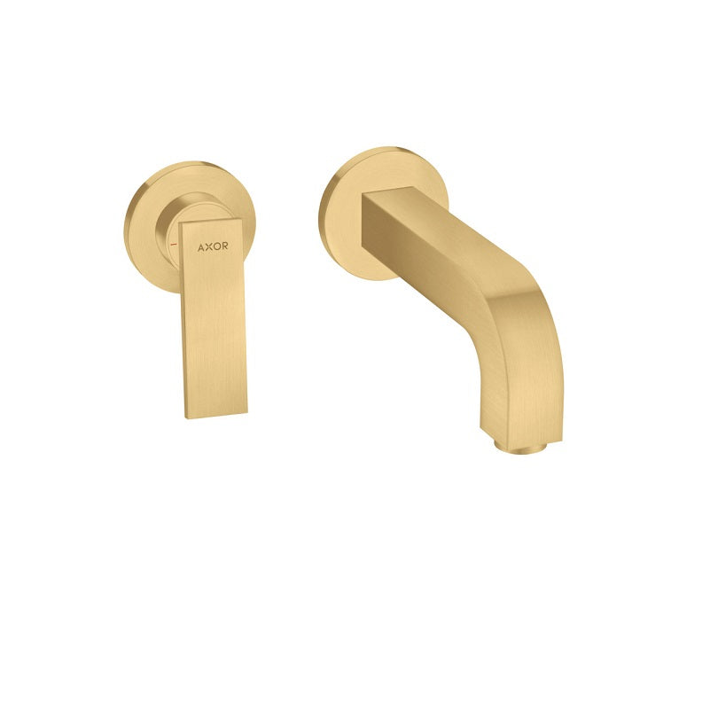 Axor Citterio 1-Handle Lav Faucet Trim in Brushed Gold Optic