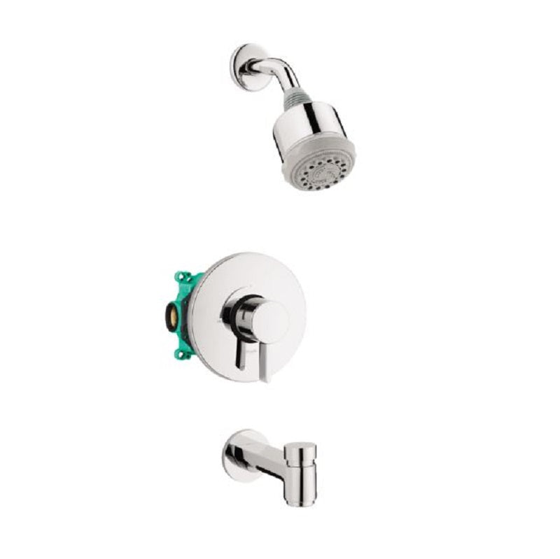 Clubmaster Pressure Balance Tub/Shower Set w/Rough in Chrome, 2.5 gpm