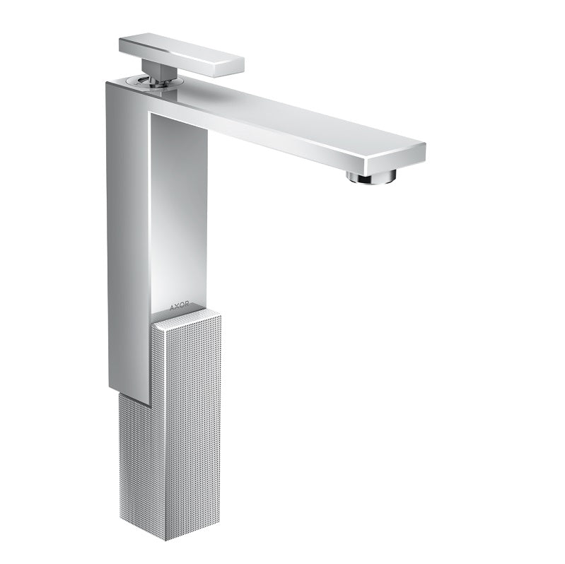 Axor Edge 1-Hole Faucet 280 Diamond Cut in Chrome, 1.2 gpm