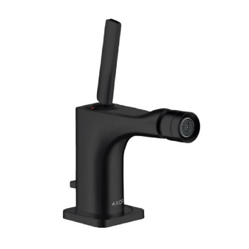 Axor Citterio E Single Hole Bidet Faucet w/Lever Handle in Matte Black