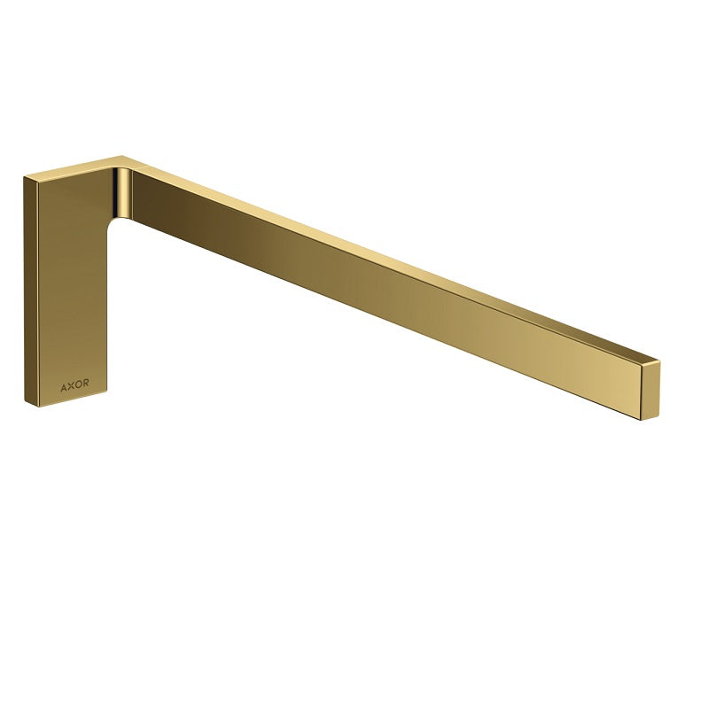 Axor Universal Rectangular Towel Holder in Polished Gold Optic