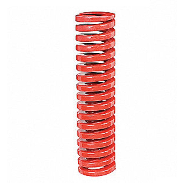 Die Spring 1-1/2"X3/4"X4-1/2" Red Rectangular Wire Heavy Load