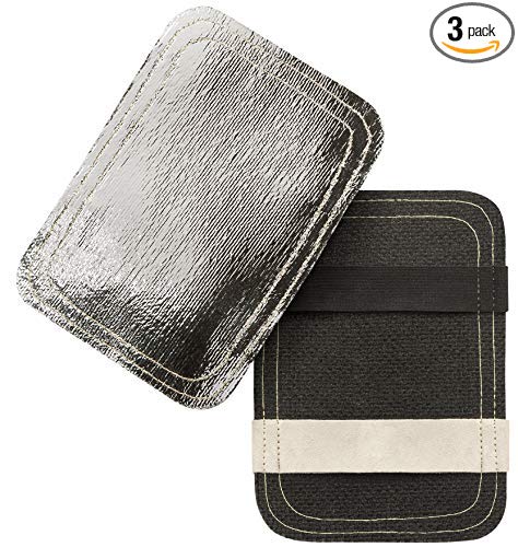 Aluminized Fiberglass 7-1/2x5" Glove Back-Hand Pad