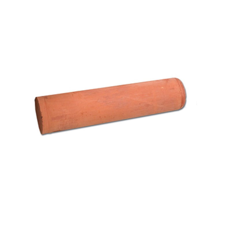 Chalk Red Railroad Round Tapered 4"X1"