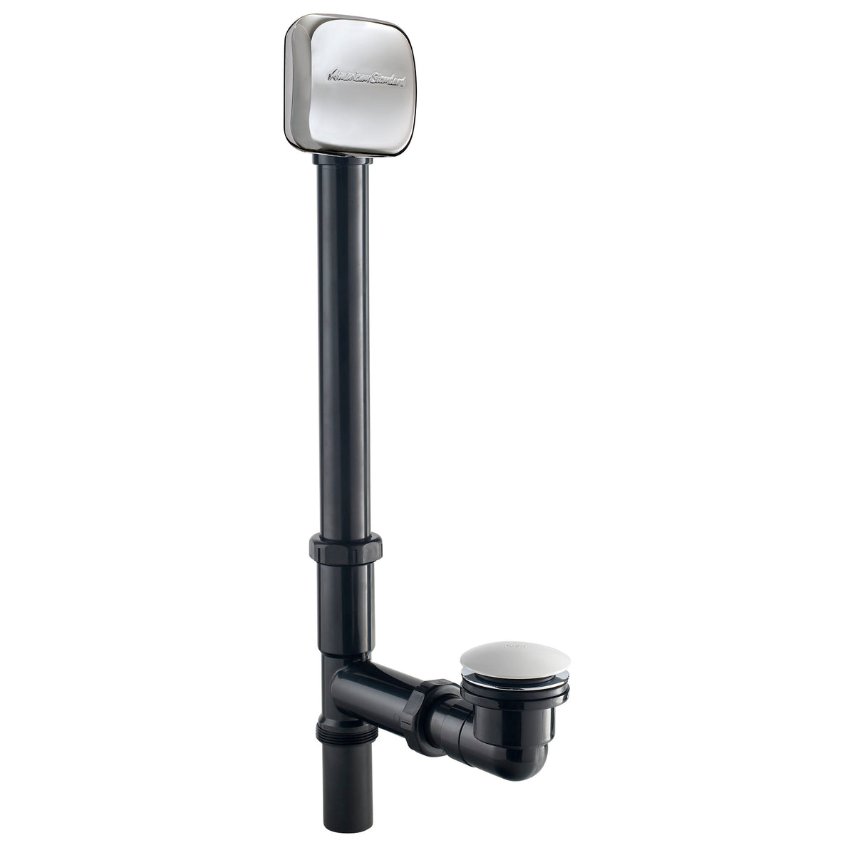 Universal Deep Soak Max Bathtub Drain w/Pop-Up Stopper Chrome
