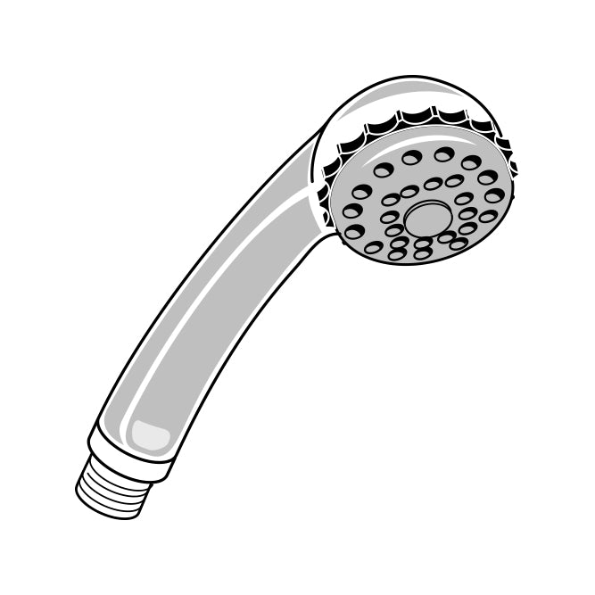 Soft 3-Function Hand Shower Only in Polished Brass