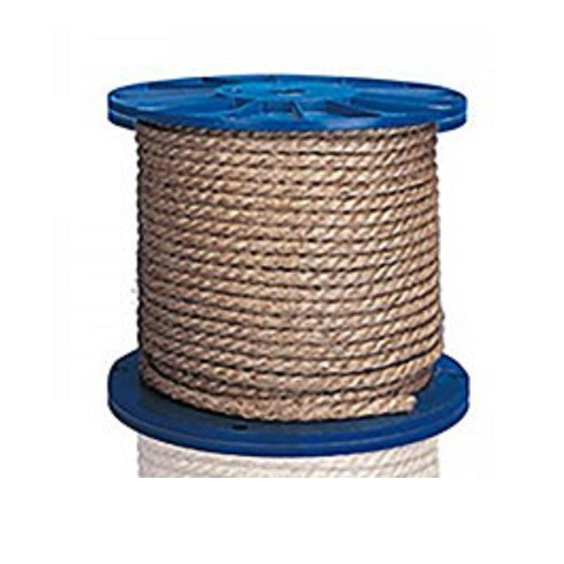 Rope 5/8"X600' Reel Pure Manila Natrual