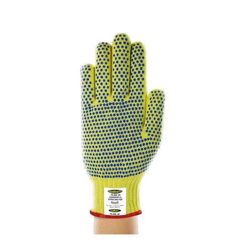 HyFlex Heavy Duty Cut-Protection Kevlar Gloves w/PVC Dots SIZE-9