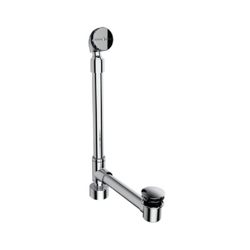Victoria & Albert Freestanding Above Floor Tub Drain Kit in Polished Chrome