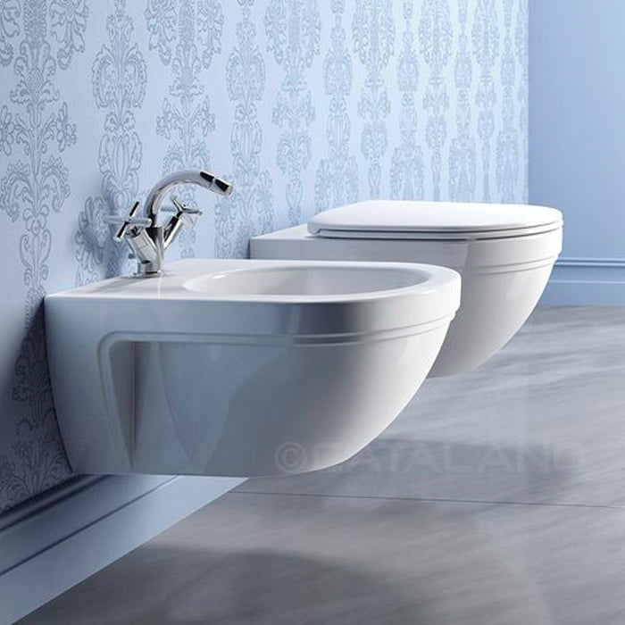 Canova Royal 55 Wall Mount Bidet White