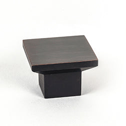 Elevate 1-9/16" Square Knob in Verona Bronze