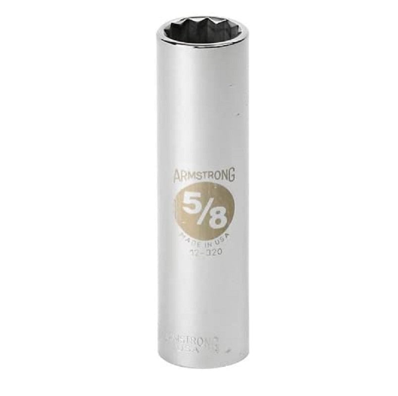 SOCKET 5/8X1/2 DR 12PT DEEP 12-320