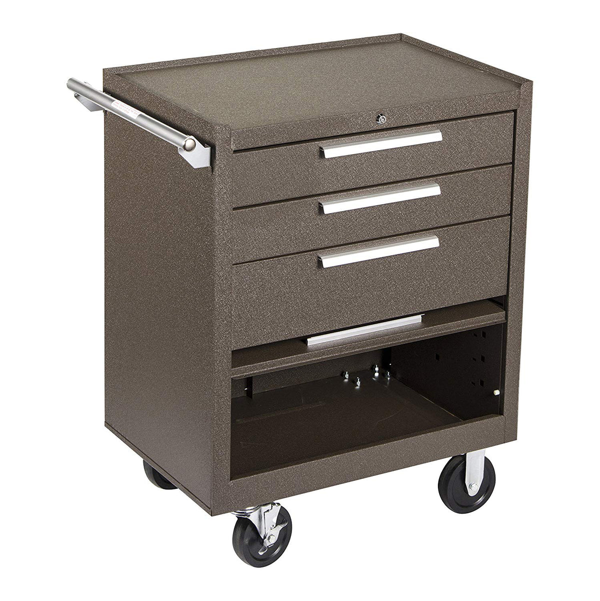 ROLLER CABINET 27in 273XB 3-DRAWER BROWN WRINKLE