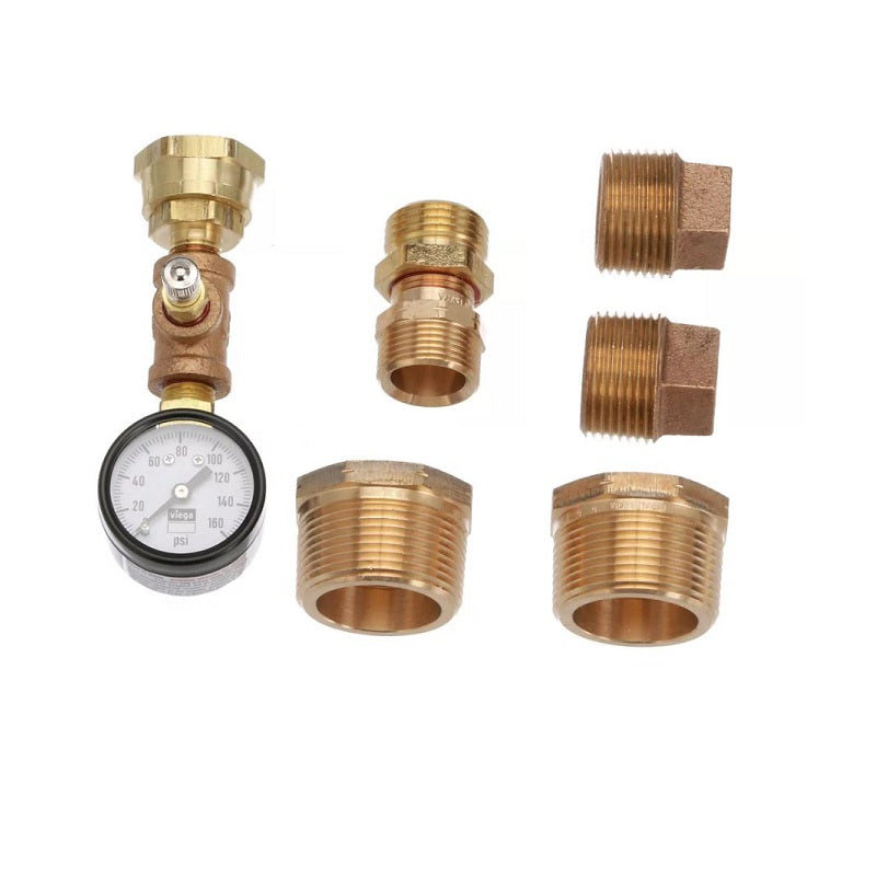VIEGA 21210 SYSTEM PRESSURIZAT ION KIT, 0 - 100, PSI
