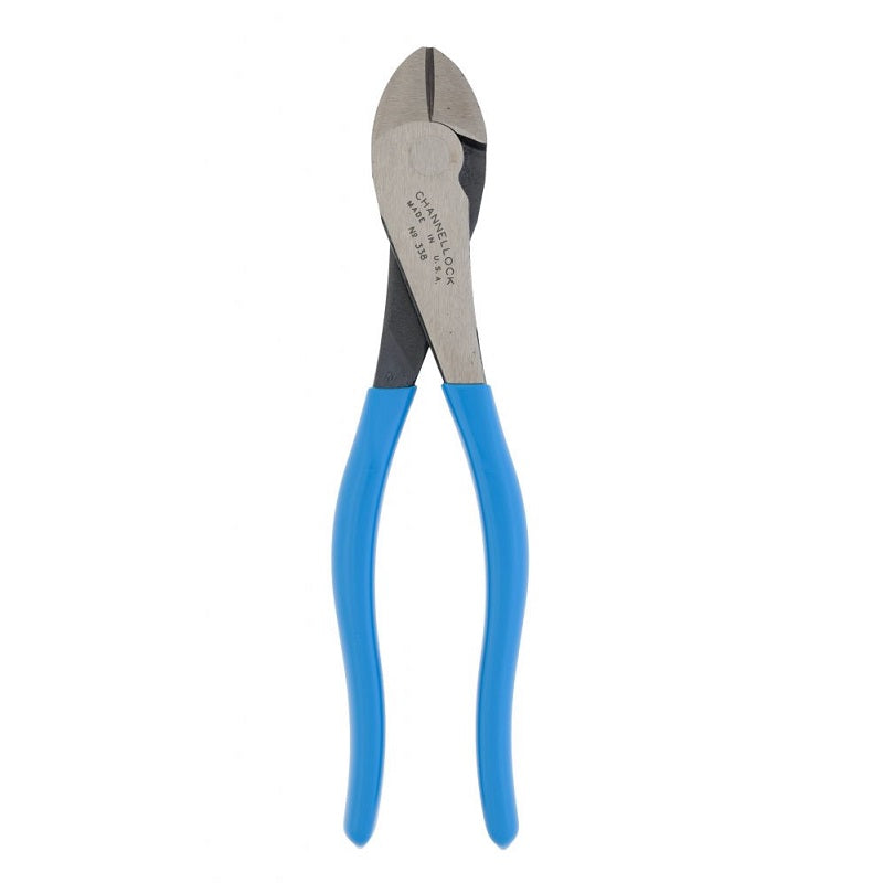 8" High Leverage Diagnoal Lap Joint Cutting Pliers