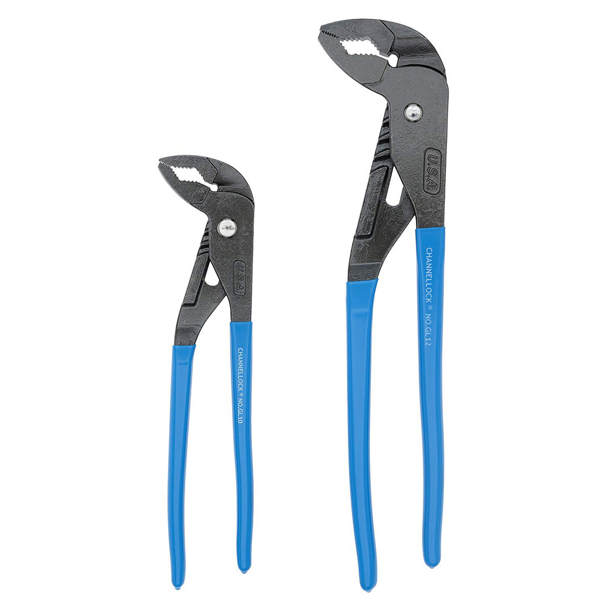 12-1/2" & 9-1/2" 2pc Griplock Pliers Set