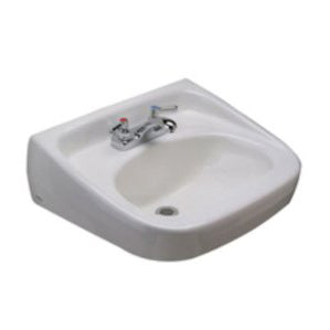 LAV 20X18 VC WHT 4CC Z5344 WALL HUNG CONCEALED CARRIER
