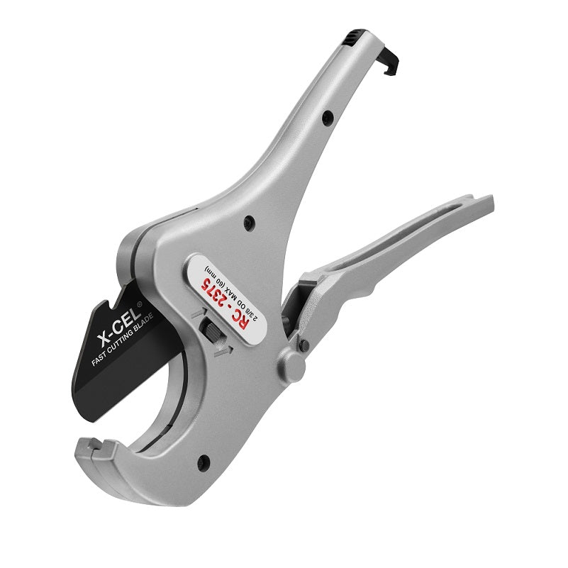 Ratchet Action Plastic Pipe & Tubing Cutter 1/8" to 2-3/8" Capacity Model RC-2375