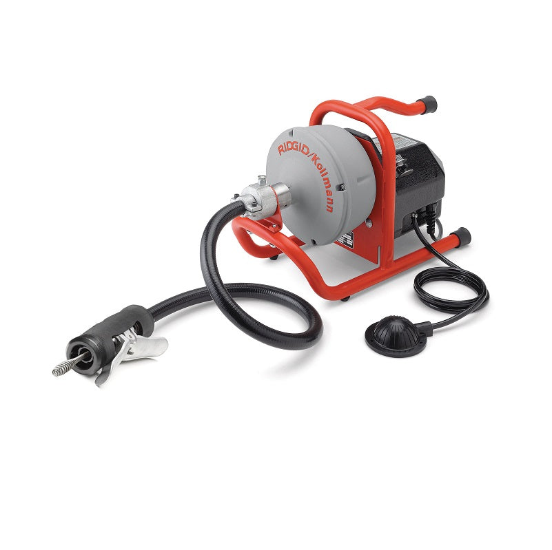 Drain Cleaning Machine with Autofeed, Speed Bump Cable with Inner Drum Model K-40AF