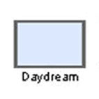 Ovalyn 17-1/8x14-1/8" Undermount Lav Sink in Blue w/Unglazed Rim