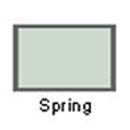 Cadet 27" Pedestal Base Only in Spring