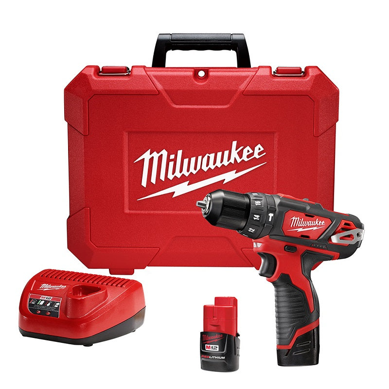 Hammer Drill Kit 3/8" Cordless 12 Volt