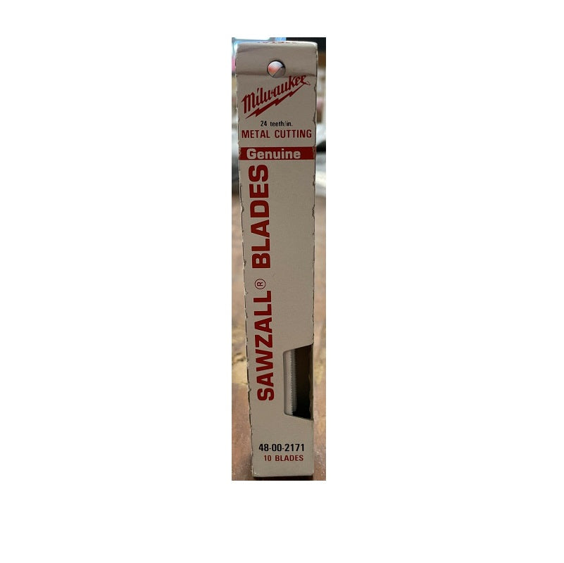 SAWZALL BLADES 24T 6" 48002171 * CUTS METAL 18 GA & UNDER (10 per Pack)