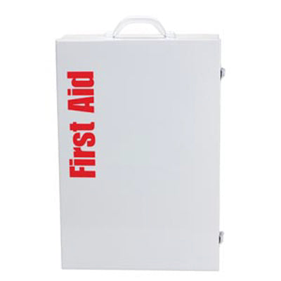 FIRST AID KIT 150 PERSON 1060PC 248-O/FAO - W/4 SHELF METAL CABINET