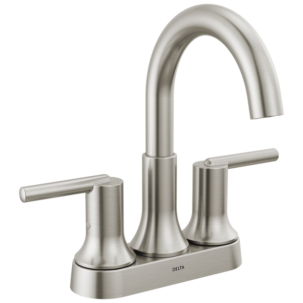 Trinsic 4" Centerset Lav Faucet in Stainless w/Pop-Up