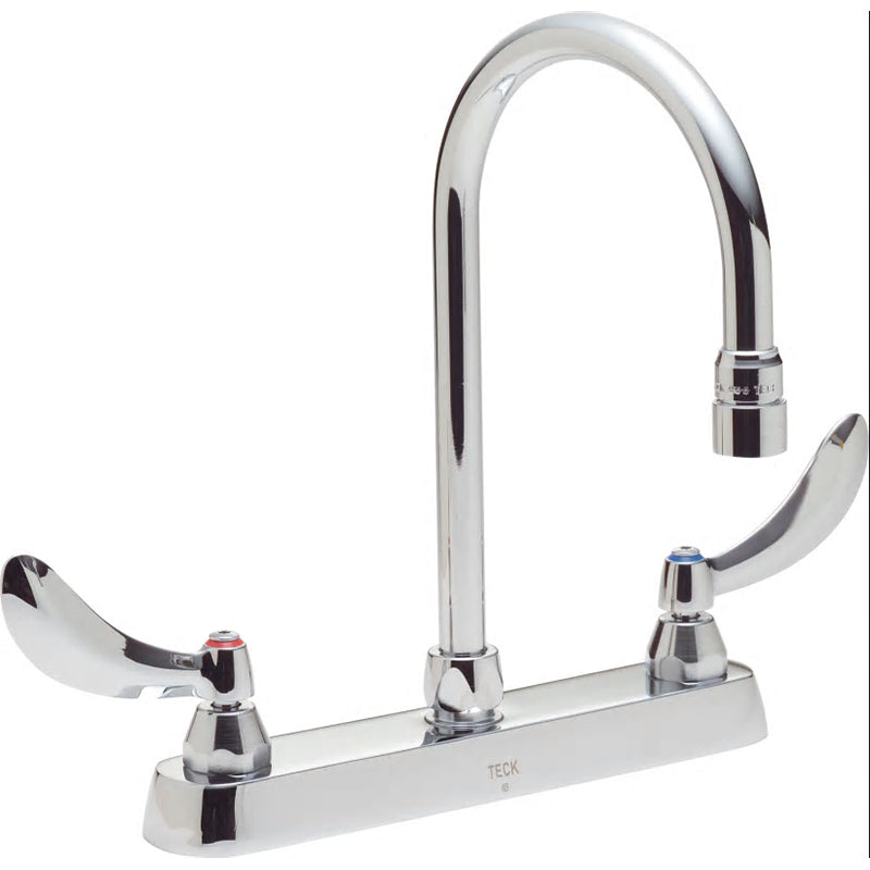 Commercial Kitchen Faucet w/8" Centers 1.5 gpm in Chrome