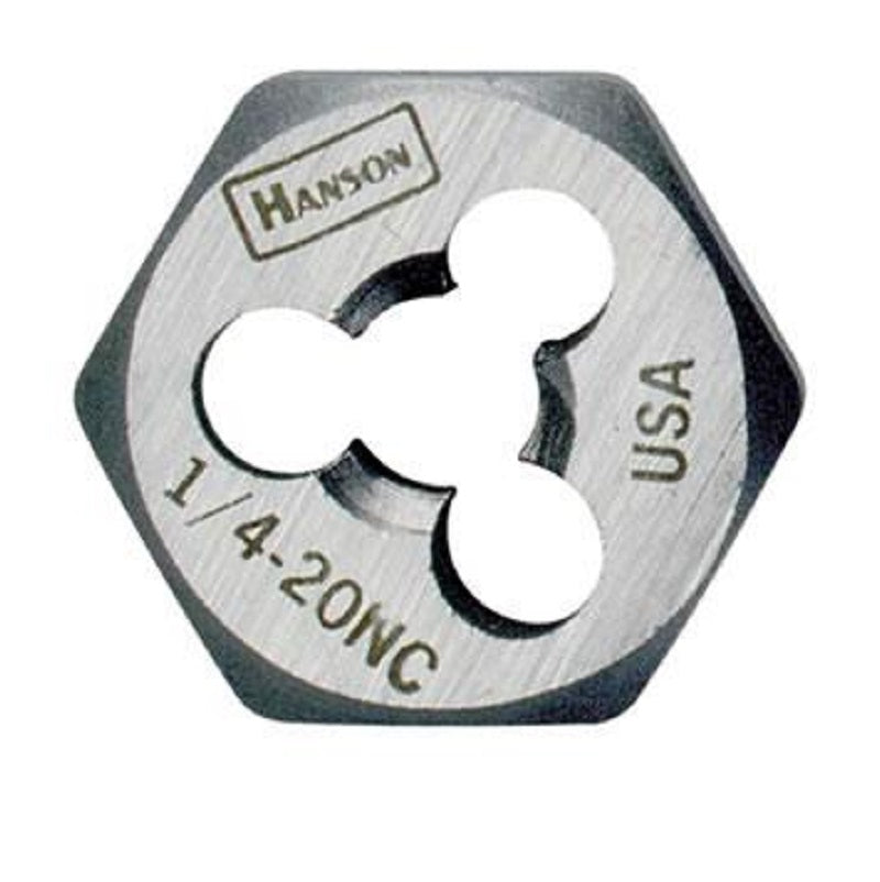 DIE 1-1/4-7 HEX CARBON STL 7270