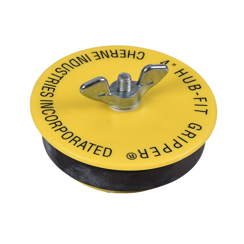 TEST PLUG 4" YELLOW SINGLE 270-548 HUB FIT MECHANICAL GRIPPER PLUG