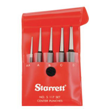 PUNCH SET 5-PC CENTER S117PC # 50488