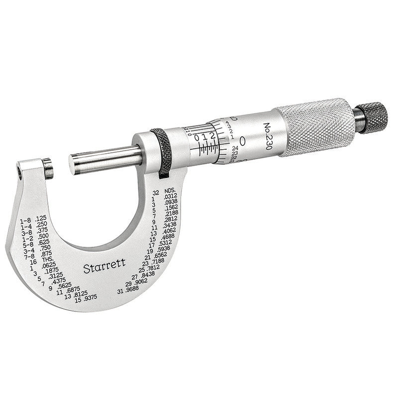 MICROMETER 0-1" .0001 T230XRL 50944