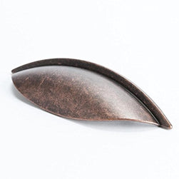 Euro Rustica 5-1/8" Cup Pull in Rustic Copper