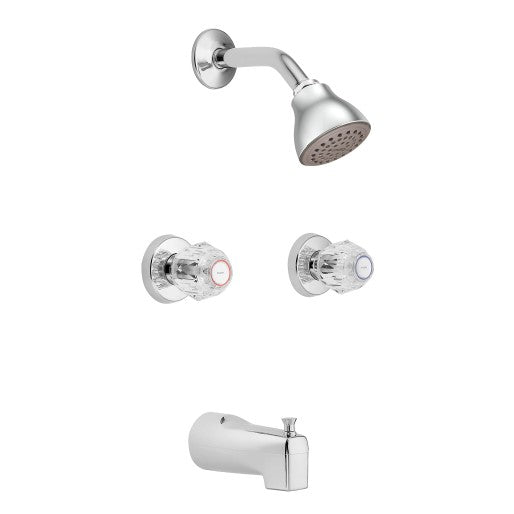 Chateau Eco-Performance Tub & Shower System In Chrome