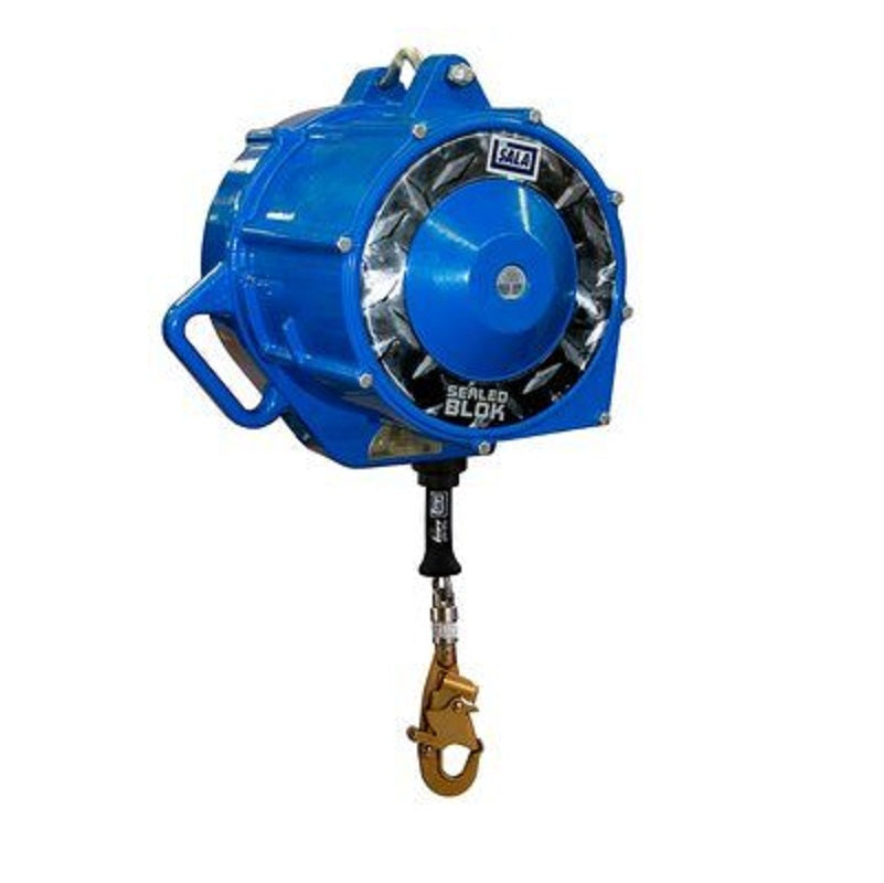 DBI Sala Rollgliss Descender Vertical/Auto Retract 200' Galvanized Lifeline Low Speed Automatic with Auto Retract for Vertical Applications