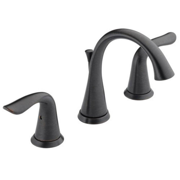 Lahara Widespread Lavatory Faucet in Venetian Bronze w/Drain